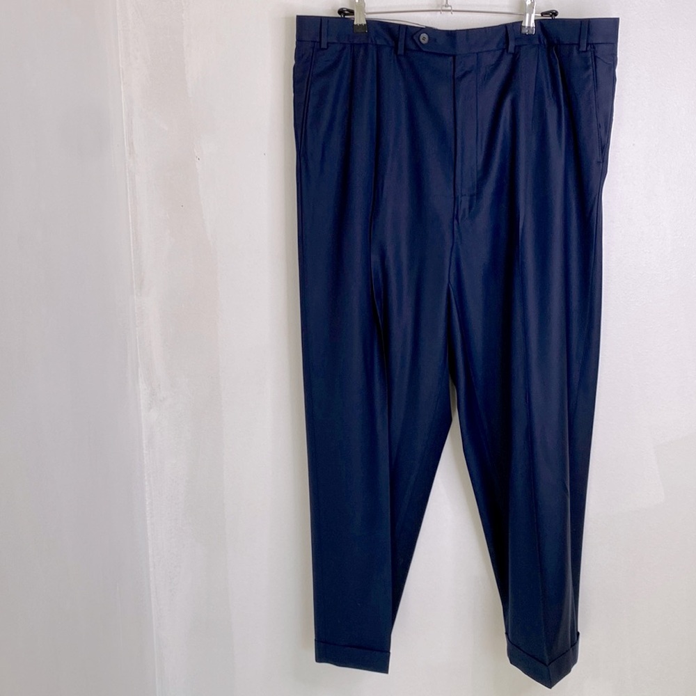 Pleat me Please Navy Pants